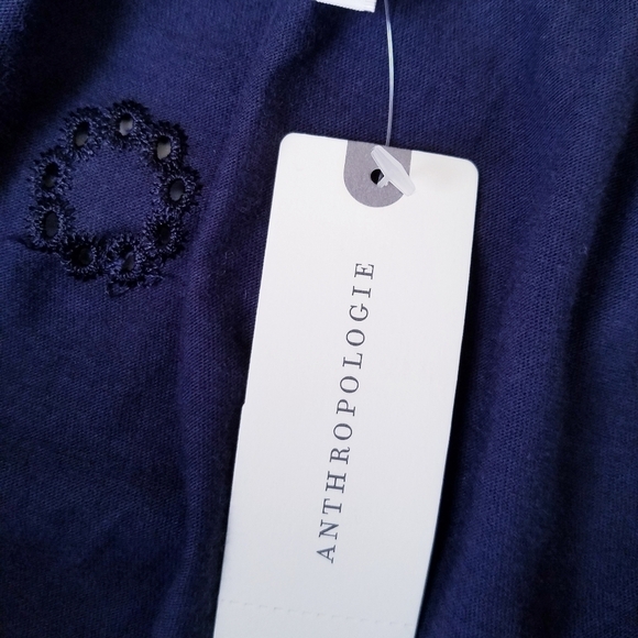 🌸NEW Anthropologie | Embroidered Off Shoulder top S‎ - Picture 9 of 9